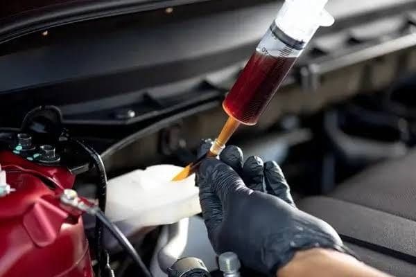 Brake fluid change